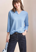 Load image into Gallery viewer, Cecil Light Blue Tunic 322818
