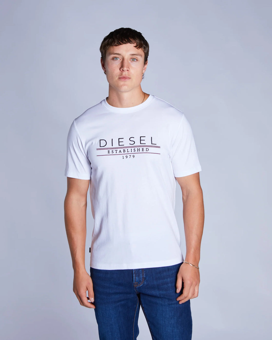 Diesel Duncan Tee White T-shirt T25556MO