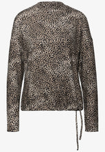 Load image into Gallery viewer, Street One Printed Turtle Neck Top 324183
