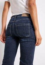 Load image into Gallery viewer, Street One Bootcut Jeans 379185 Colour- Dark Blue
