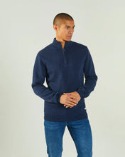 Load image into Gallery viewer, Diesel Colter Half Zip Blue Marl K22557MB
