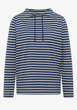 Load image into Gallery viewer, Cecil Striped Funnel Neck Top 324664/27473
