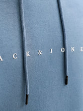 Load image into Gallery viewer, Jack &amp; Jones Blue Mirage Hoodie 12233972
