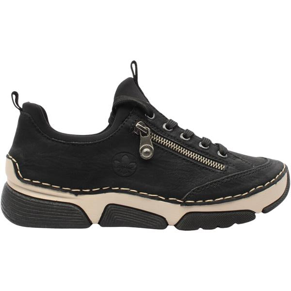 Rieker black trainers 45973-00