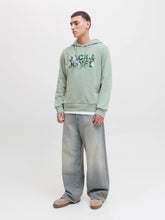 Load image into Gallery viewer, Jack&amp;Jones Iceberg Green Hoodie 12279119
