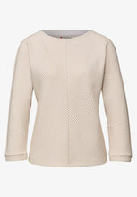 Load image into Gallery viewer, Street One Off White Structure Top 324407/20108
