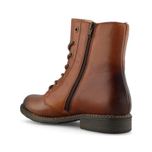Load image into Gallery viewer, Rieker Brown Zip Boot 74805-22
