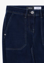 Load image into Gallery viewer, Cecil Bootcut Denim Jeans 380035
