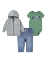 Load image into Gallery viewer, Levis Baby Boy Three Piece Set 6EN867-F7N
