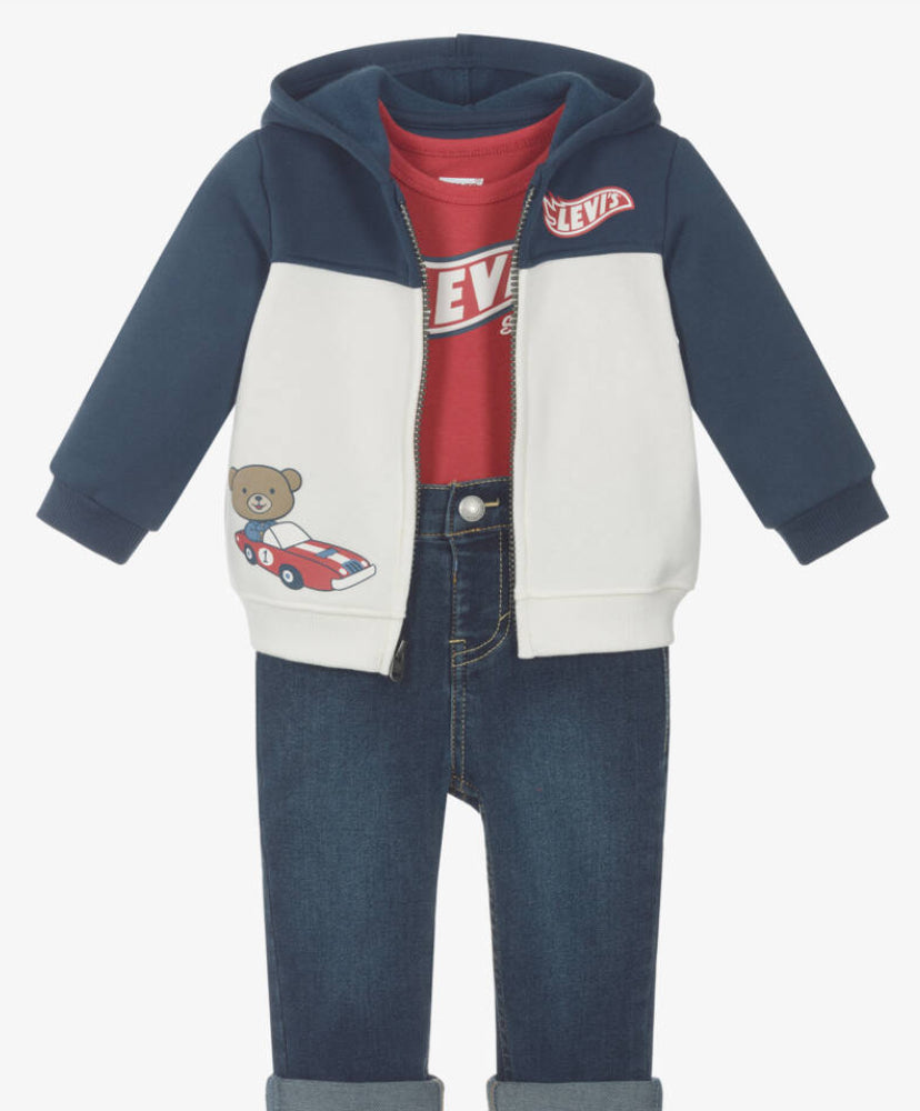 Levi’s Baby Boys Three Piece Set 6EN729-UF3