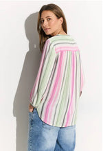 Load image into Gallery viewer, Cecil Multicolored V-Neck Blouse 344762
