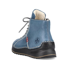 Load image into Gallery viewer, Rieker Blue Fleecelined Boots 71520-14
