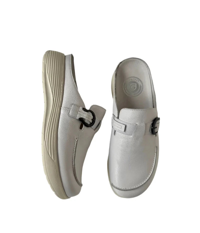 Gs Mules G Comfort White Mules S-8621W – T.M Cronin Ltd.