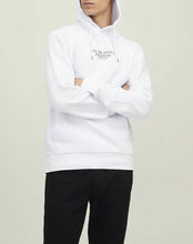 Load image into Gallery viewer, Jack &amp; Jones White Hoodie 12216335
