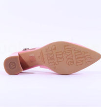 Load image into Gallery viewer, Wonder Pink Patent Slingback Shoe C-5802
