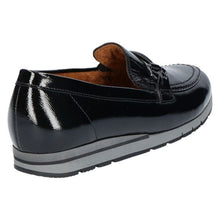 Load image into Gallery viewer, Gabor Black Patent Loafer 52.412.97
