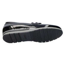 Load image into Gallery viewer, Gabor Black Patent Loafer 52.412.97
