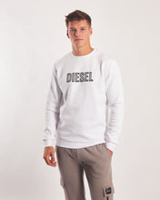 Load image into Gallery viewer, Diesel Cornelius sweatshirt optic white

