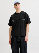 Load image into Gallery viewer, Jack &amp; Jones Black T-Shirt 12296421
