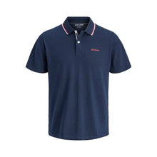 Load image into Gallery viewer, Jack &amp; Jones Navy Polo 12288376
