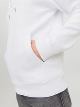 Load image into Gallery viewer, Jack &amp; Jones White Hoodie 12233972
