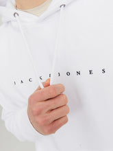 Load image into Gallery viewer, Jack &amp; Jones White Hoodie 12233972
