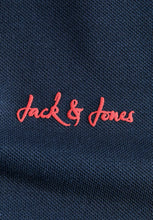 Load image into Gallery viewer, Jack &amp; Jones Navy Polo 12288376
