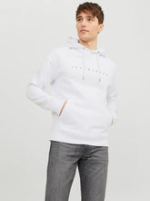 Load image into Gallery viewer, Jack &amp; Jones White Hoodie 12233972
