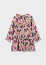 Load image into Gallery viewer, Mayoral Printed Pleated Dress 4915
