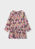 Mayoral Printed Pleated Dress 4915
