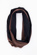 Load image into Gallery viewer, Naya Cocoa/Black Loop scarf NAW25113
