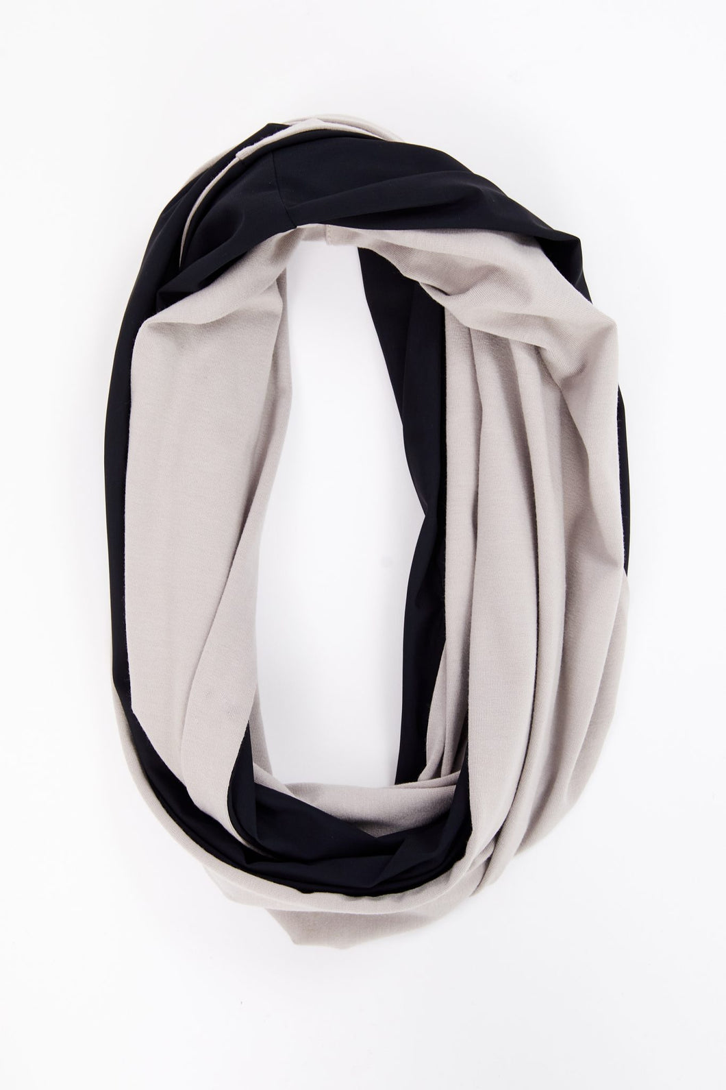 Naya Taupe/Black Loop Scarf NAW25113