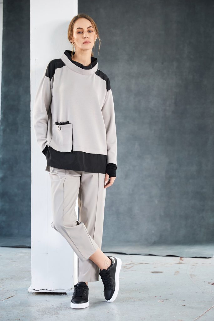 Naya Taupe Trousers NAW25143