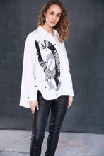 Load image into Gallery viewer, Naya Patterned Shirt (White) NAW25151
