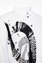 Load image into Gallery viewer, Naya Patterned Shirt (White) NAW25151
