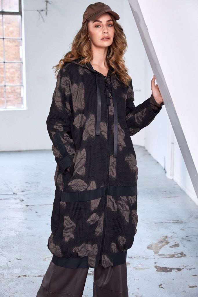 Naya Soft Print Coat NAW25185