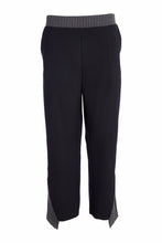 Load image into Gallery viewer, Naya Cut Away Pannel Trousers (striped and Black) NAW25192
