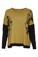 Load image into Gallery viewer, Naya Avacado/Black Placement Front Top
