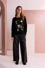 Load image into Gallery viewer, NAYA Color Block Placement Print Top NAS26148

