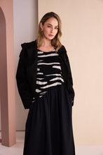 Load image into Gallery viewer, Naya Print Dress With Plain Bottom NAW26155
