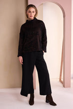 Load image into Gallery viewer, NAYA Black Trouser with wrap over front NAW26294

