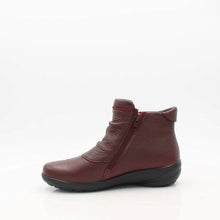 Load image into Gallery viewer, G-Comfort Ankle boot in wine bordeaux P-9521
