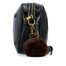Load image into Gallery viewer, Remonte Black Patchwork Bag Q0674-00
