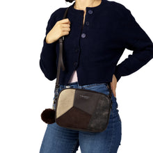 Load image into Gallery viewer, Remonte Brown Patchwork Bag Q0674-25
