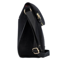 Load image into Gallery viewer, Remonte Black Flap Crossbody Bag Q0746-00
