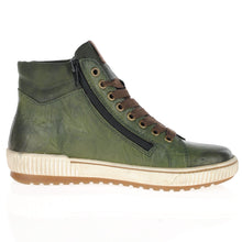 Load image into Gallery viewer, Remonte Green Zip up Shoe D0772-52
