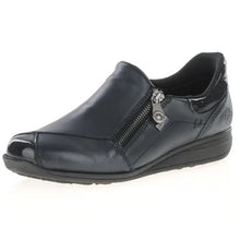 Load image into Gallery viewer, Rieker Leather Slip On Shoes 47267-14
