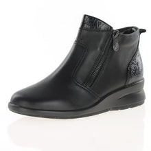 Load image into Gallery viewer, Rieker Black Ankle Boot L4861-00
