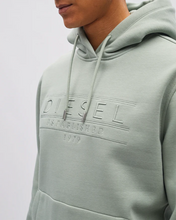 Load image into Gallery viewer, Diesel Salvatore Hoodie Tidal Green H26052MO
