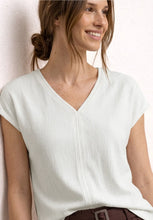 Load image into Gallery viewer, Street One Cream Top 325247/10108
